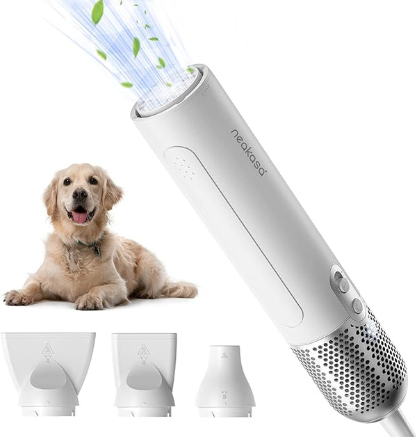 Neakasa F1 Quiet Pet Dryer | Portable Dog Hair Blower with Neakasa Waste Disposal Systems