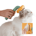 Pet Cat Dog Grooming Massage Self-Cleaning Brush Comb