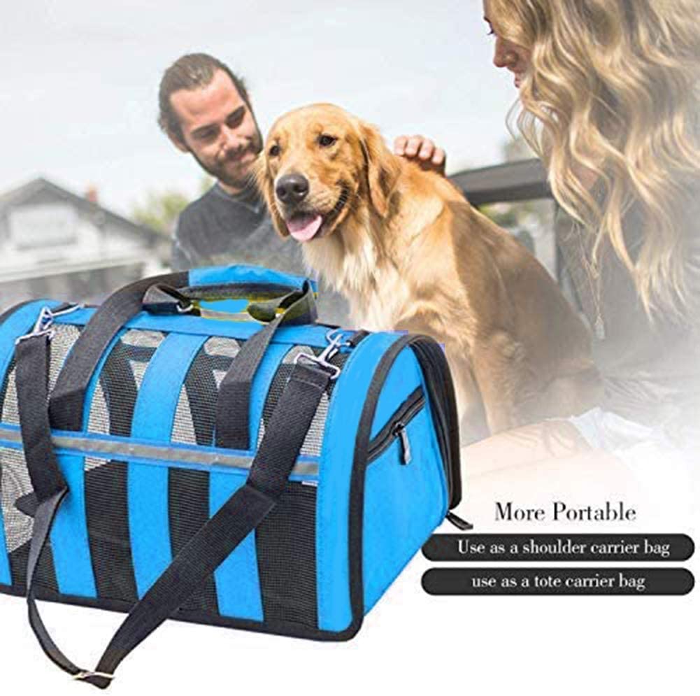 Pet Cat Dog Carrier Travel Bag Airline Approved