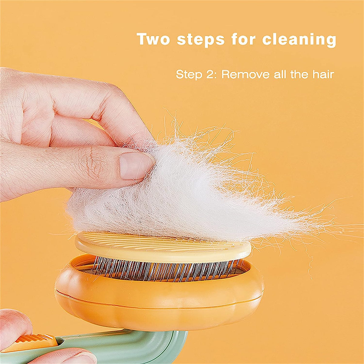Pet Cat Dog Grooming Massage Self-Cleaning Brush Comb